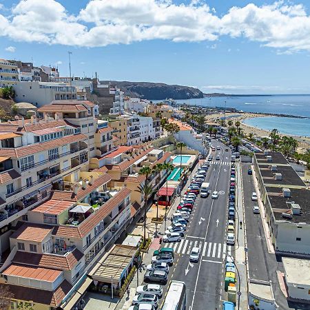 Los cristianos - San Telmo piscina y vistas mar Arona  Exterior foto