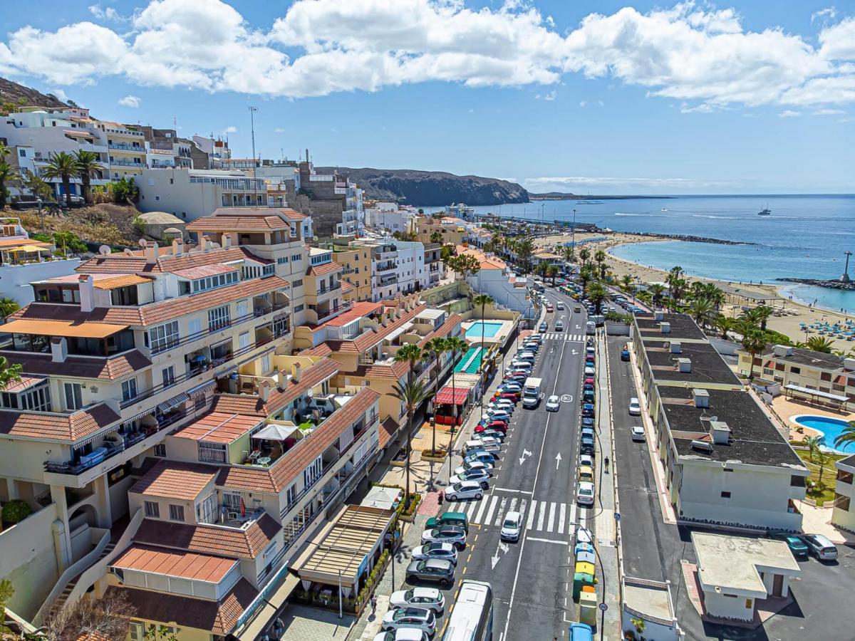 Los cristianos - San Telmo piscina y vistas mar Arona  Exterior foto